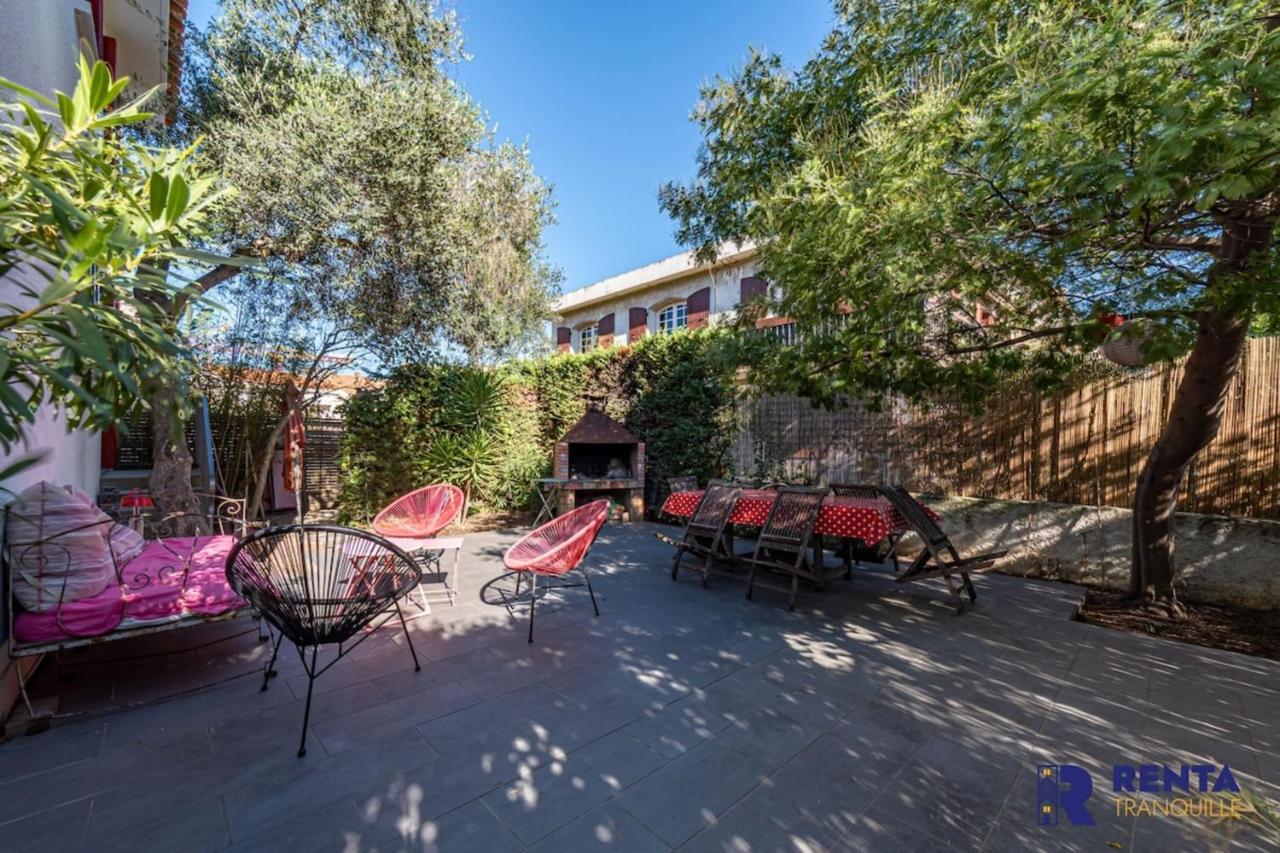 Villa Catalane I 200 M I Terrasse 20 M I Jardinペルピニャン エクステリア 写真